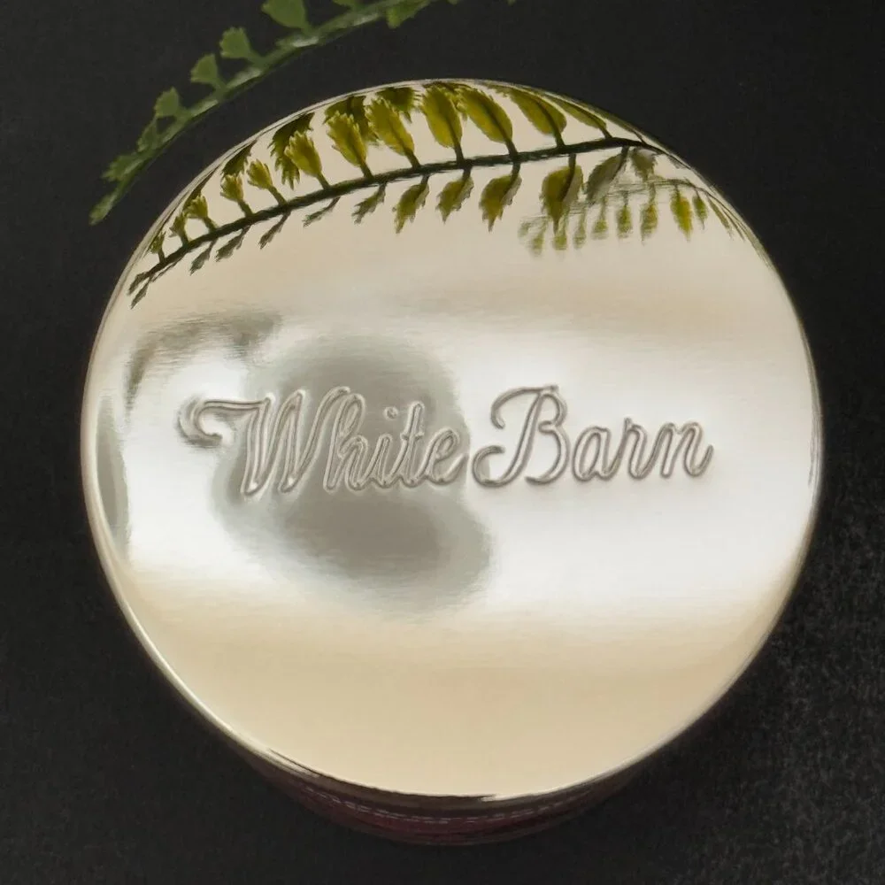 BBW Raspberries & Whipped Vanilla White Barn Bath & Body Works Single Wick Candl - Picture 8 of 10